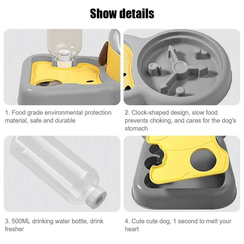 Pet Feeding Bowls And Drinkers 15-Degree